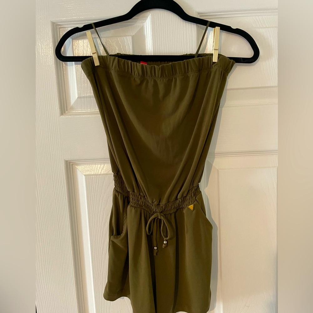 Guess romper size XS, army green, soft